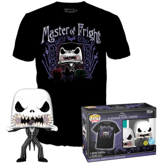 Set figure POP & Tee Nightmare Before Christmas Jack Skellington Exclusive 205
