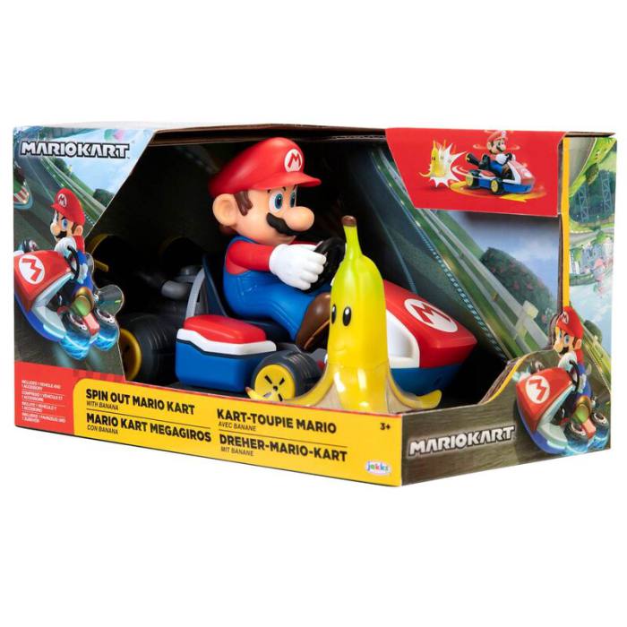 Mario Kart spinout Mario Kart figure 6cm 3038
