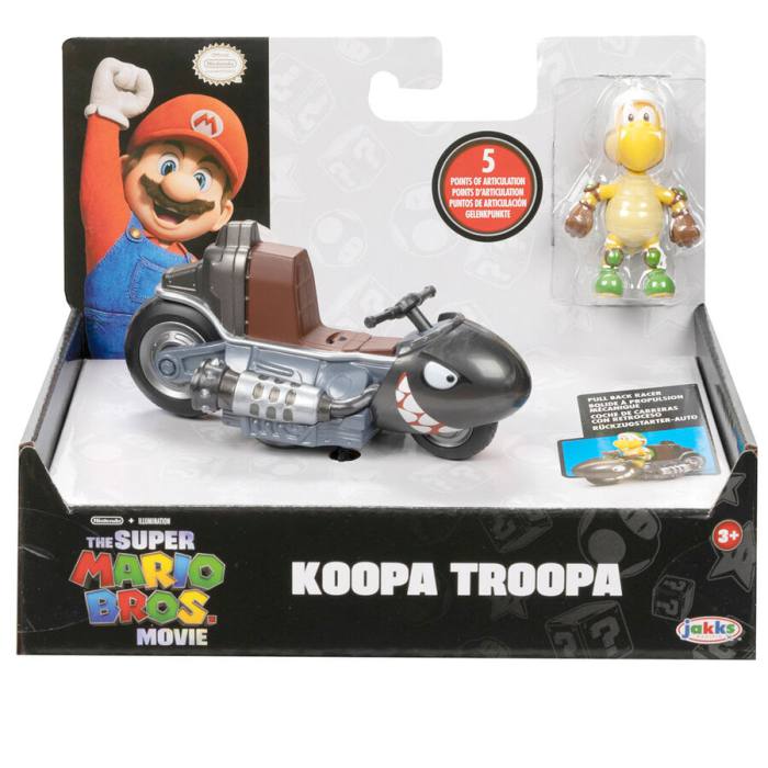 Mario Kart The Movie Koopa Troopa Kart  Kart figure 6cm 3272