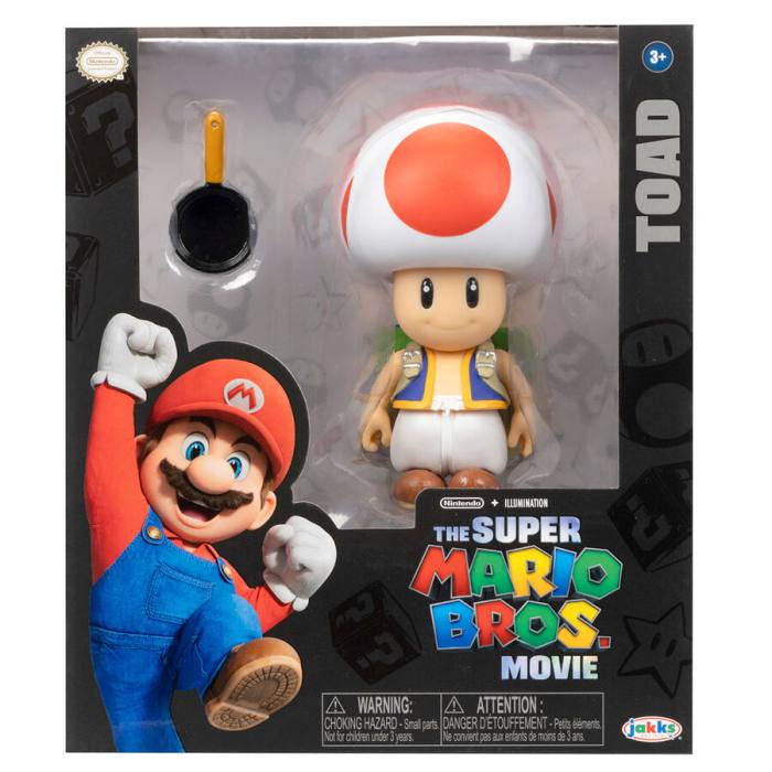 Super Mario Bros Toad figure 13cm 3223