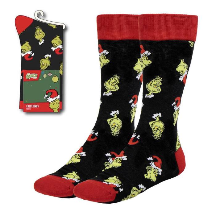 Grinch adult socks 4776