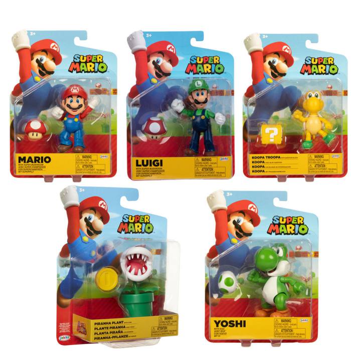 Super Mario Bros assorted figure 10cm 5665