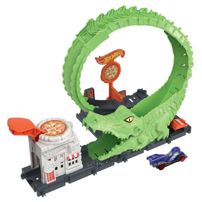 Hot Wheels City Gator Loop Attack 5889