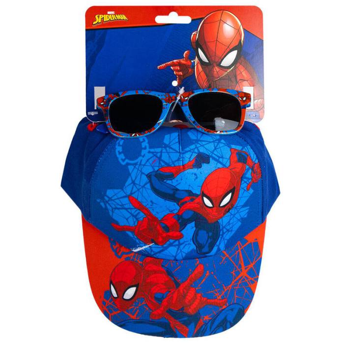 Marvel Spiderman set cap + sunglasses 5130