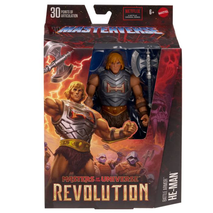 Masters of the Universe Revolution He-Man figure 17cm 6520