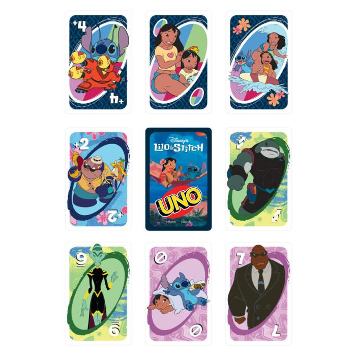 UNO Lilo & Stitch Disney card game 6686