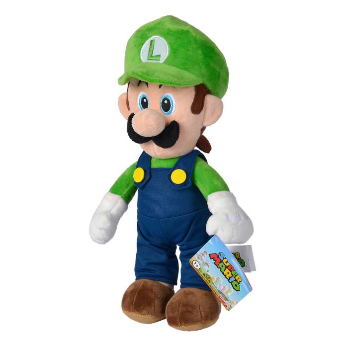 Super Mario Bros Luigi plush toy 30cm 8411