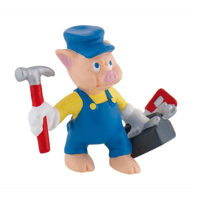 The Three Little Pigs Practical figure 7cm 8530