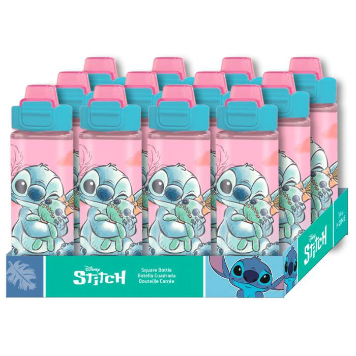Disney Stitch square bottle 500ml 8360