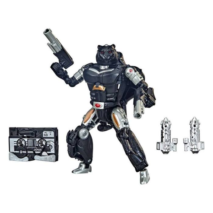 Transformers War From Cybertron Covert Agent Ravage + Decepticon Forever Ravage figures set 15cm 17770