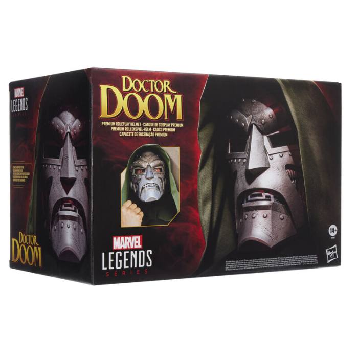 Marvel Legends Doctor Doom premium roleplay helmet 21685