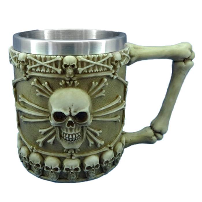 Skull and Bone Game jug 23696