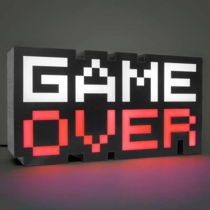 Game Over 8-BIT lamp 24799