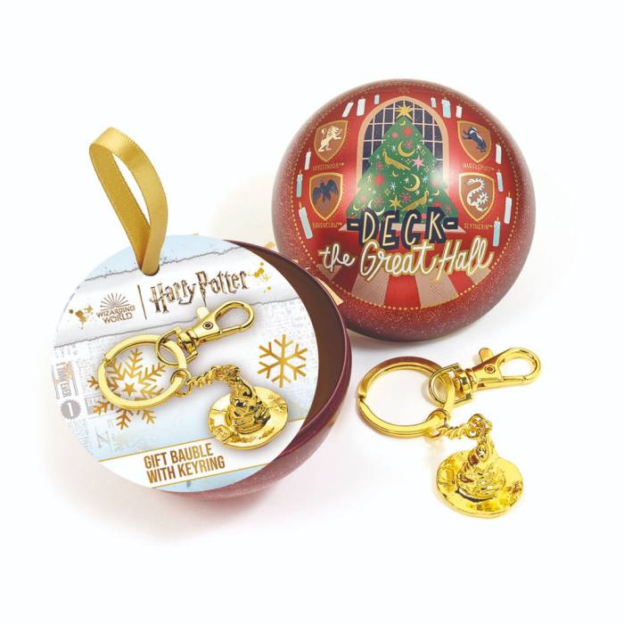 Harry Potter Sorting Hat Keychain + Christmas ball 24496