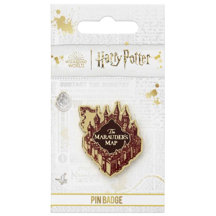 Harry Potter Marauders' Map pin badge 24485