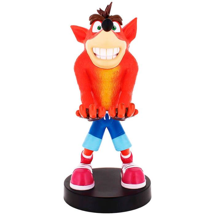 Crash Bandicoot figure clamping bracket Cable guy 20cm 25960