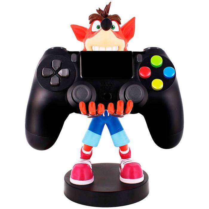 Crash Bandicoot figure clamping bracket Cable guy 20cm 25961