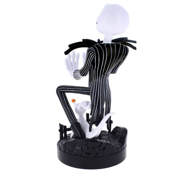 Disney Nightmare Before Christmas Jack Skellington figure clamping bracket Cable guy 21cm 26337