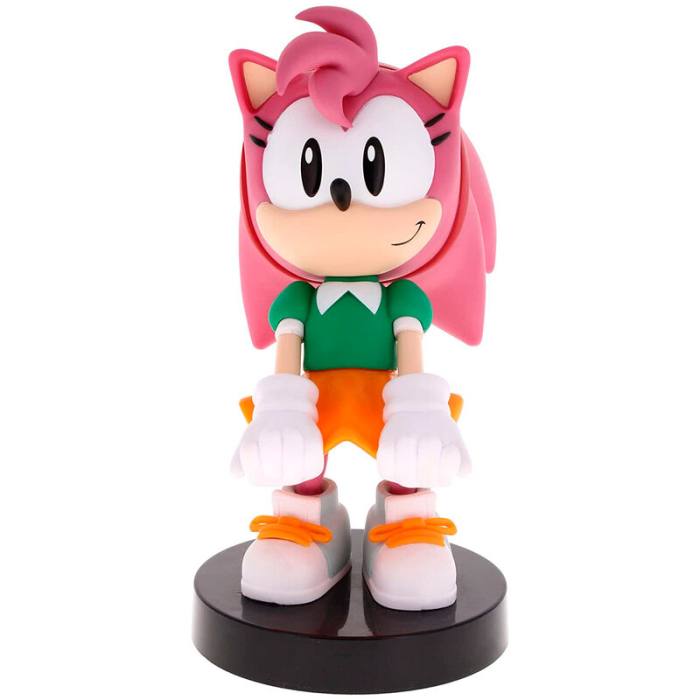 Sonic Amy Rose figure clamping bracket Cable guy 20cm 26128