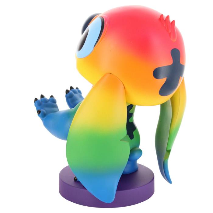 Disney Stitch Rainbow figure clamping bracket Cable guy 20cm 26604