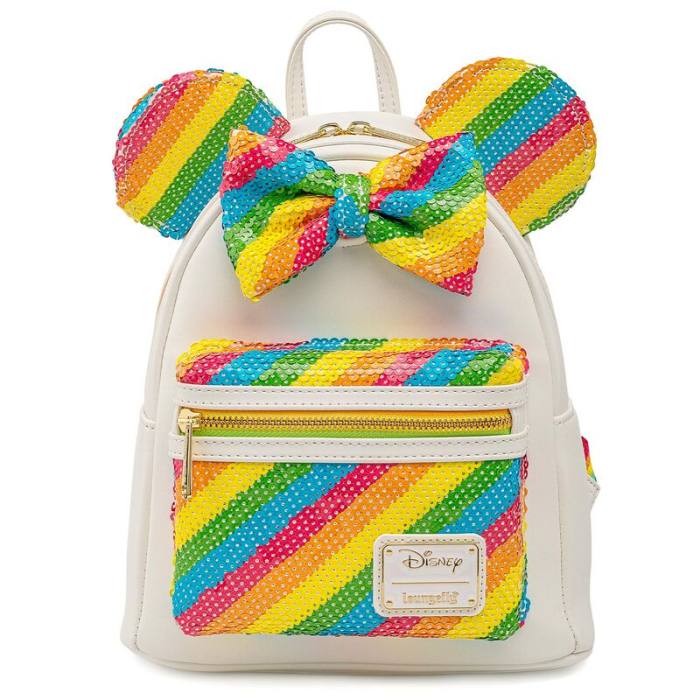 Loungefly Disney Minnie Rainbow backpack 26cm 28889