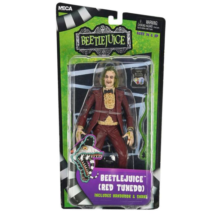 Beetlejuice - Beetlejuice 1988 Red Tuxedo figure 18cm 28717