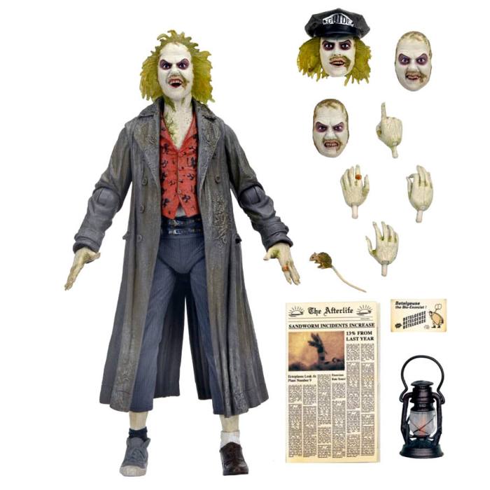 Beetlejuice 1988 Ultimate Beetlejuice: Tour Guide The Bio-Exorcist figure 18cm 28690
