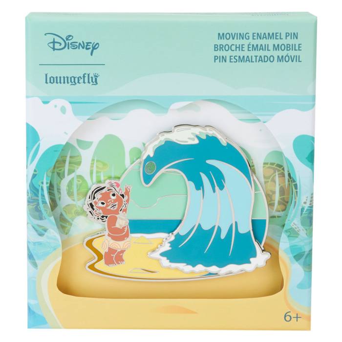 Loungefly Disney Vaiana Moana Ocean Waves pin 30997