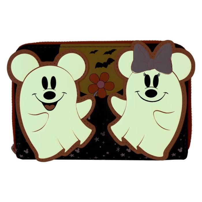 Loungefly Disney Mickey & Minnie Floral Ghost wallet 31140