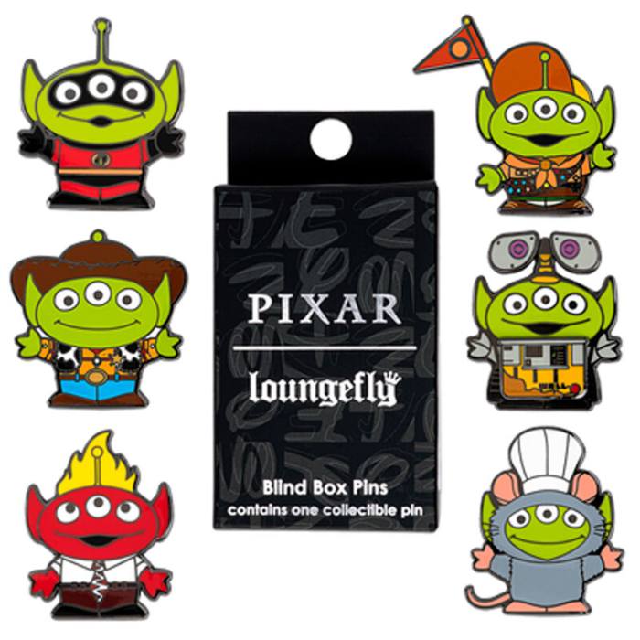 Loungefly Disney Pixar Toy Story Alien Mystery Blind Box Enamel Pin assorted 32617