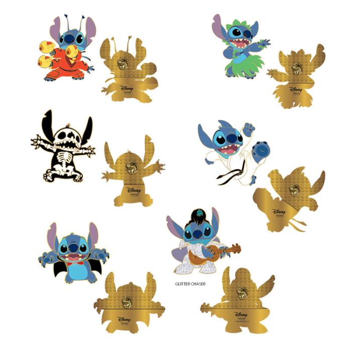 Loungefly Disney Stitch Mystery Blind Box Enamel Pin assorted 32616