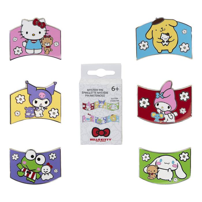 Loungefly Hello Kitty and Friends Mystery Blind Box Enamel Pin assorted 32062