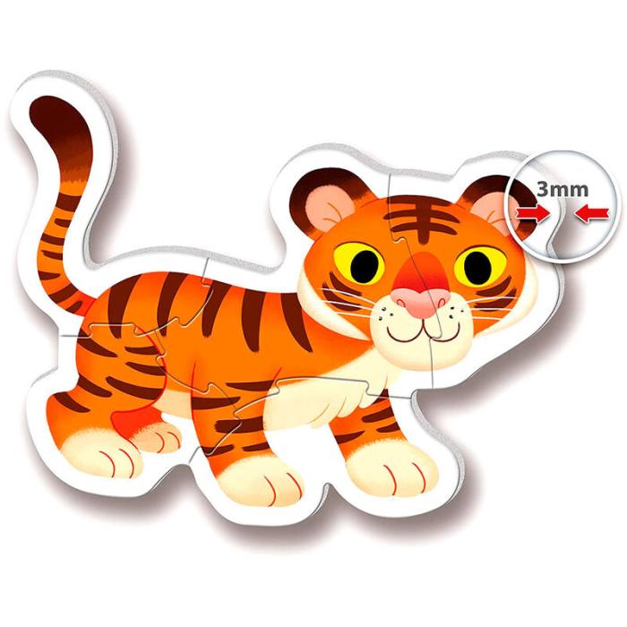 Wild Animals My First Puzzle 3-6-9-12pcs 33985