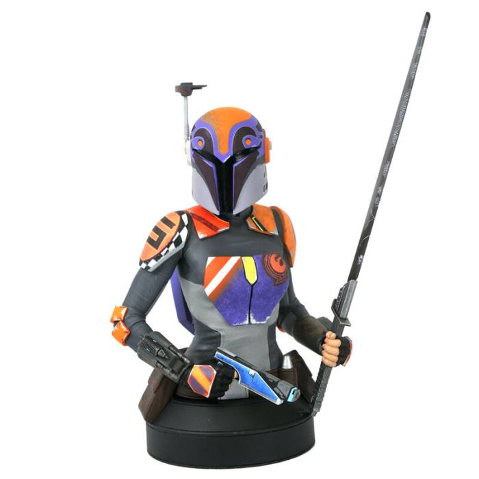 Star Wars Rebels Sabine Wren bust 15cm 33199
