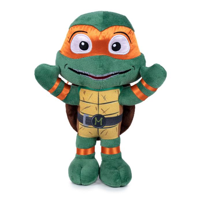 Ninja Turtles movie Michelangelo plush toy 28cm 33788