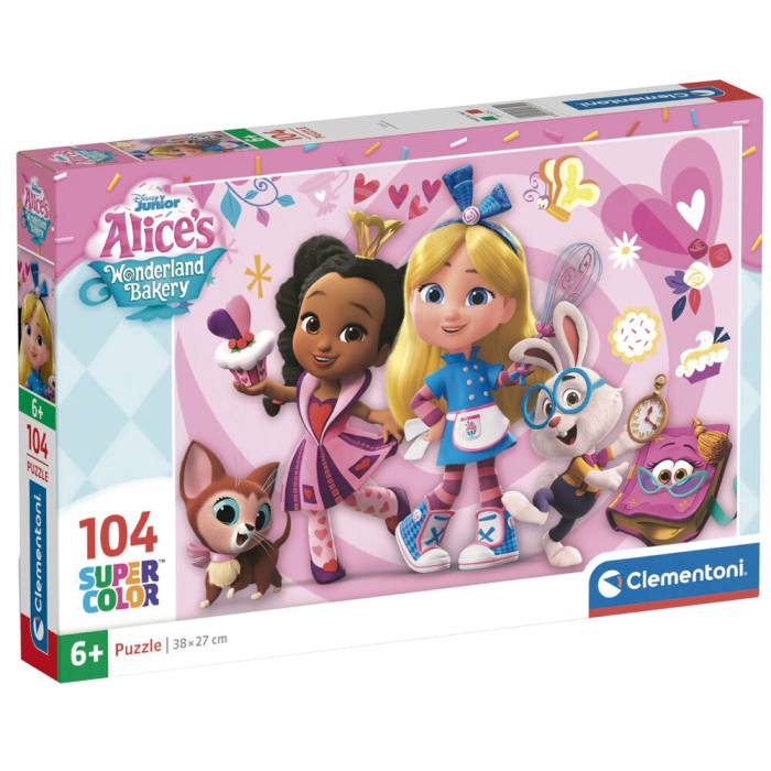 Disney Alice Wonderland Bakery puzzle 104pcs 34297