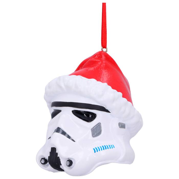Stromtrooper Santa Hat Christmas hanging ornament 35334