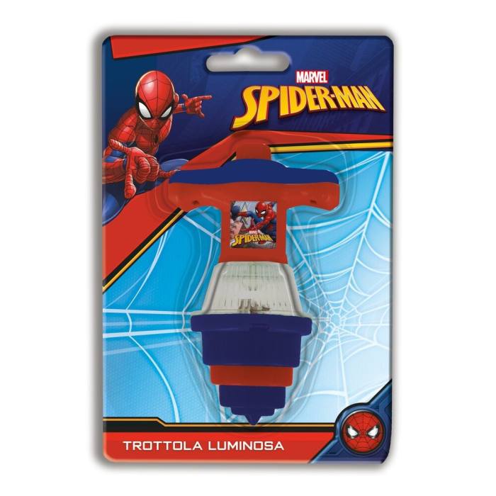 Marvel Spiderman Luminous spinning top 35599