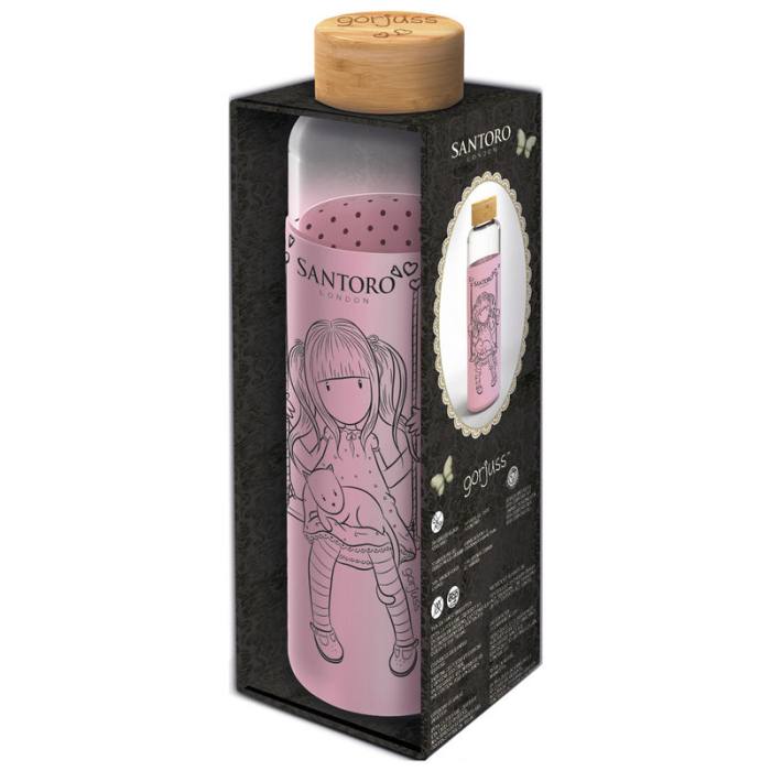 Gorjuss silicone cover glass bottle 585ml 36796