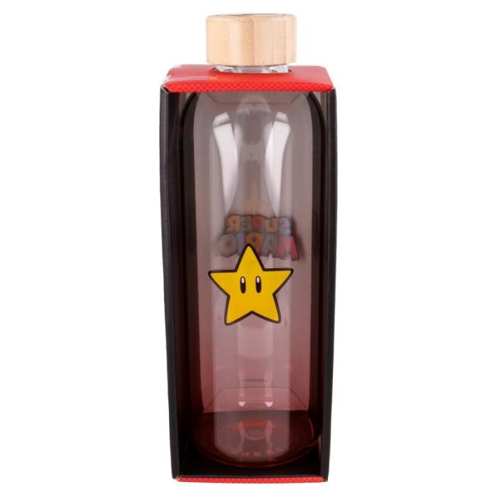 Nintendo Super Mario Bros glass bottle 1030ml 36805
