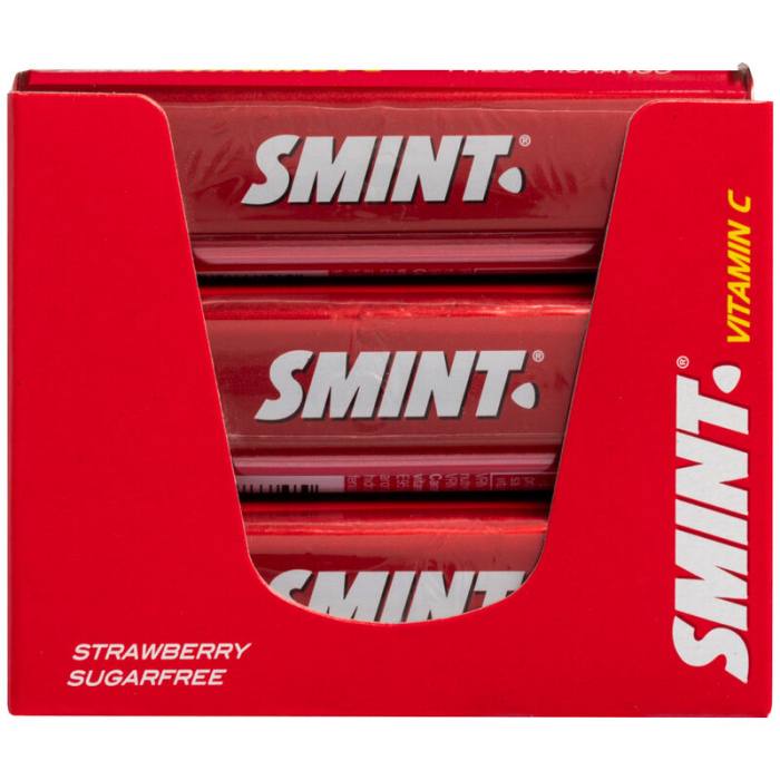 Smint Strawberry tin 36717
