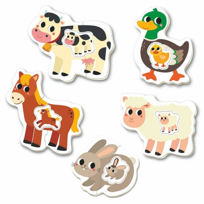 The Farm puzzle 2-5pcs 37083