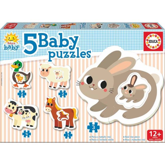 The Farm puzzle 2-5pcs 37084