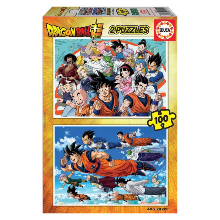 Dragon Ball Super puzzle 2x100pcs 37114