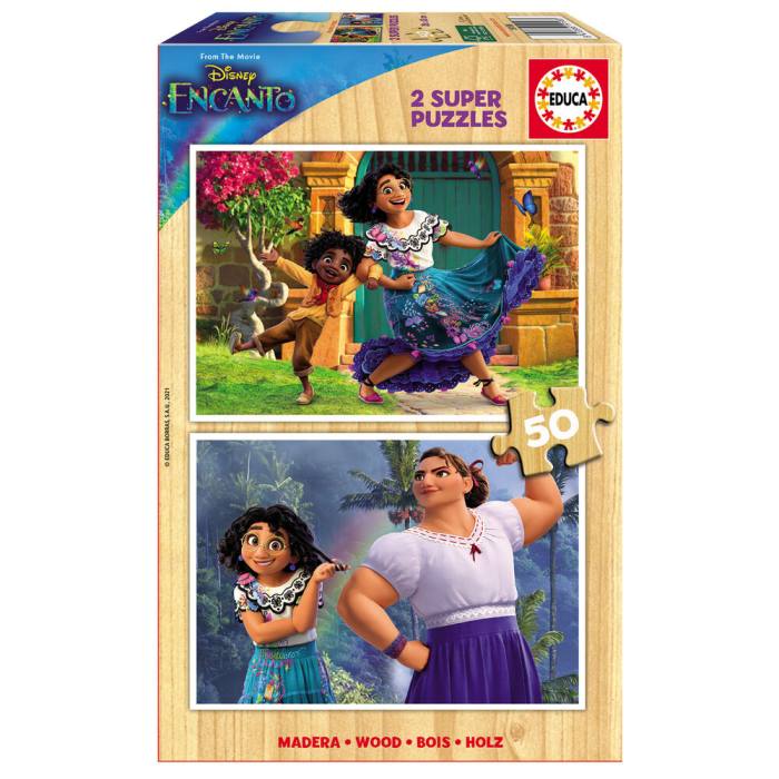Disney Ecanto puzzle 2x50pcs 37167