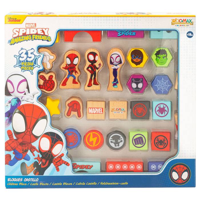 Marvel Pidey wooden playset 37672