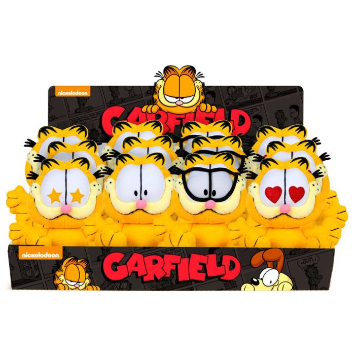 Garfield cute emoji assorted plush toy 20cm 37988