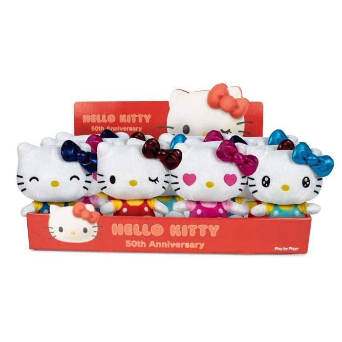Hello Kitty 50th Anniversary assorted plush toy 22cm 37963