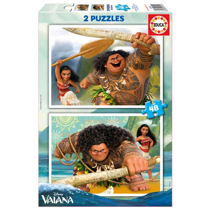 Disney Vaiana puzzle 2x48pcs 37068