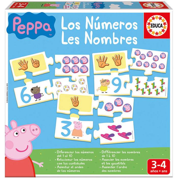 Peppa Pig Learn the Numbers game 37065